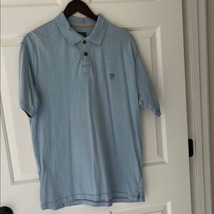 Timberland Blue Polo Shirt Classic Design